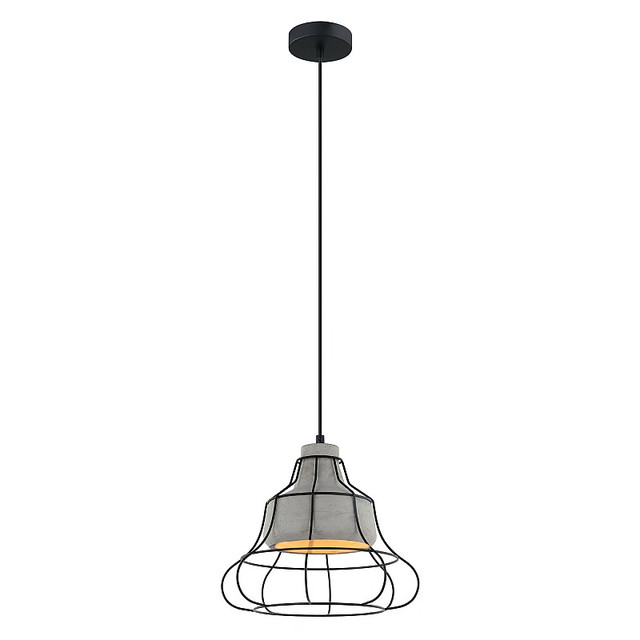 Светильник декоративный подвесной ТМ Fametto DLC-V302 E27 GREY , серия Vintage