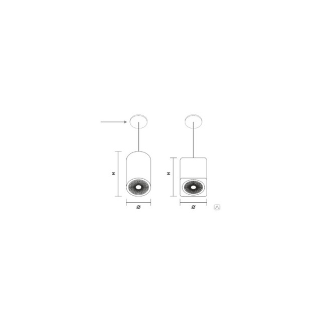 FL-LED CUPSPOT Mount White